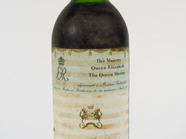 1 BOUTEILLE CHÂTEAU MOUTON ROTHSCHILD 1er GCC PAUILLAC - 1977 - LB/ET