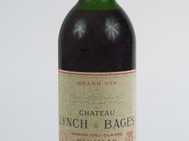 1 BOUTEILLE CHÂTEAU LYNCH BAGES GCC PAUILLAC - 1986 - HEP/BLS