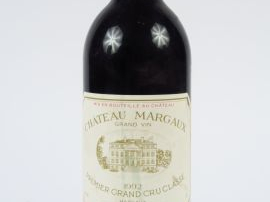 Vente aux enchères 1 BOUTEILLE CHÂTEAU MARGAUX 1er GCC MARGAUX - 1992