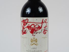 1 BOUTEILLE CHÂTEAU MOUTON ROTHSCHILD 1er GCC PAUILLAC - 1995 - ETLF