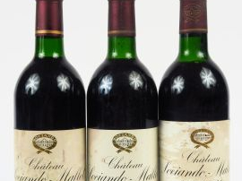 3 BOUTEILLES SOCIANDO MALLET HAUT MEDOC : 2 de 1989 BG - 1 de 1995 LB-