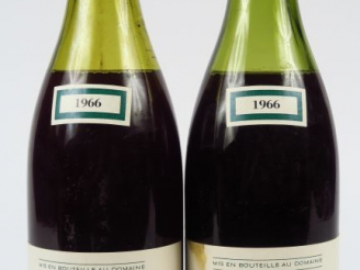 Vente aux enchères 2 BOUTEILLES NUITS ST GEORGES 1er CRU 'LES PRULIERS' H. GOUGES - 1966 