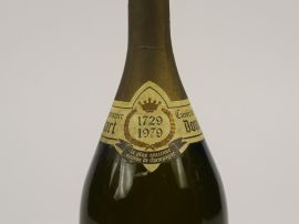 1 BOUTEILLE CHAMPAGNE DOM RUINART BLANC DE BLANCS - 1973 - ETLA