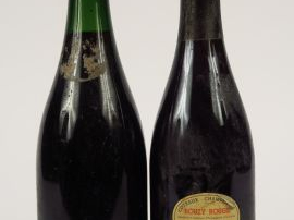 2 BOUTEILLES BOUZY ROUGE MOET   CHANDON (1 PRESUMEE)