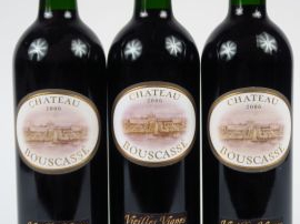 3 BOUTEILLES CHÂTEAU BOUSCASSE V.V. - 2006