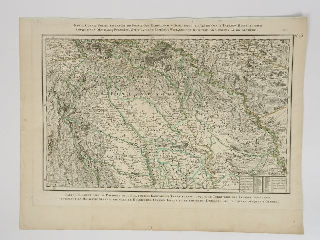 KITCHIN  - Carte de la Pologne avec ses démembrements On y joint 3 car