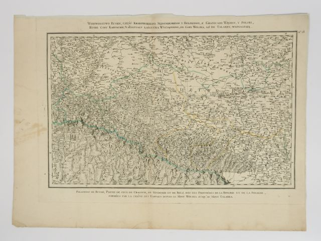 KITCHIN  - Carte de la Pologne avec ses démembrements On y joint 3 car
