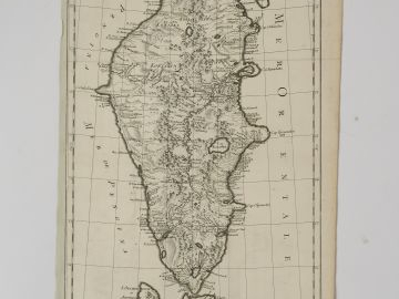 Lot de 4 cartes :  D'ANVILLE - Carte général de la Tartarie chinoise. 
