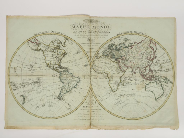 Ensemble de cartes XVIIIème '- Cap Verd, Iles canaries par Bellin 1746