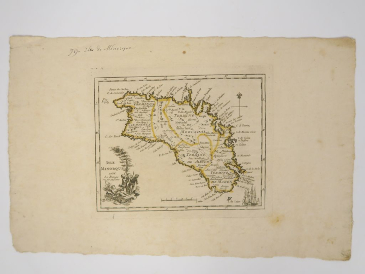 Ensemble de cartes XVIIIème '- Cap Verd, Iles canaries par Bellin 1746