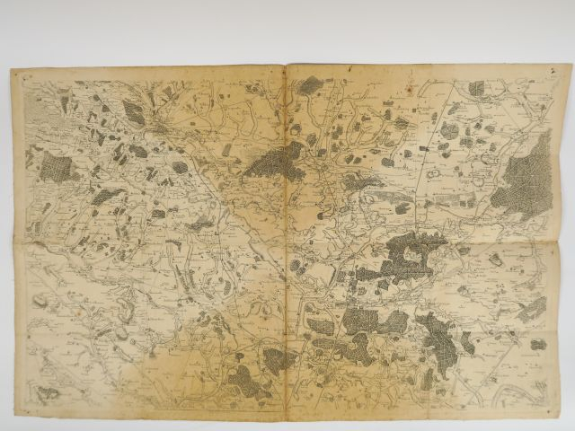 Ensemble de cartes XVIIIème et XIXème  - Carte Provinces de l'Espagne 