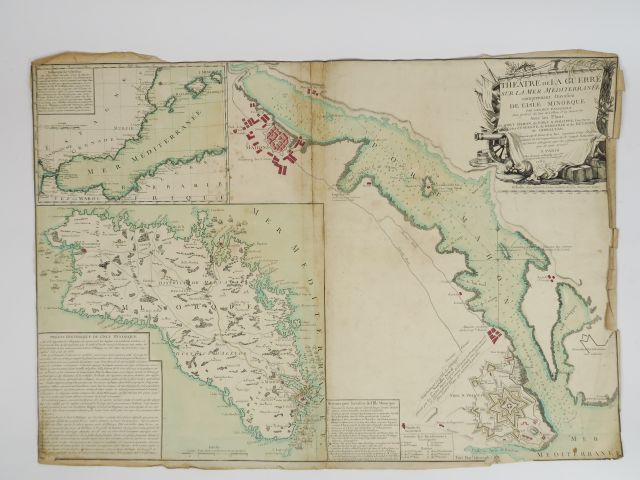 Ensemble de cartes XVIIIème et XIXème  - Carte Provinces de l'Espagne 