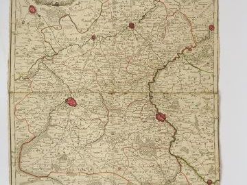 Ensemble de cartes XVIIIème et XIXème  - Carte Provinces de l'Espagne 