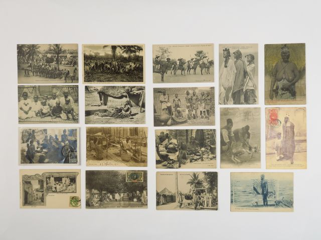 Album "Afrique" comprenant environ 370 cartes postales Ethiopie (5)  A