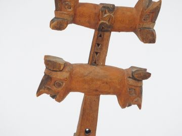 Elément de proue Yamna/Wadke, Humbold Bay ou Wakde Yamna region, Papou