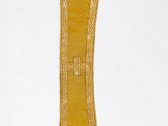 Etole de prètre jaune à la croix grecque et franges or