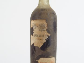 1 BOUTEILLE CHÂTEAU RAYNE VIGNEAU 1er CC SAUTERNES - 1920 - HEP/ETA/BO
