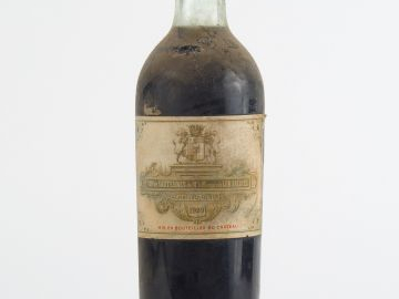 1 BOUTEILLE CHÂTEAU FILHOT CC SAUTERNES - 1929 - BG/BS/ELF