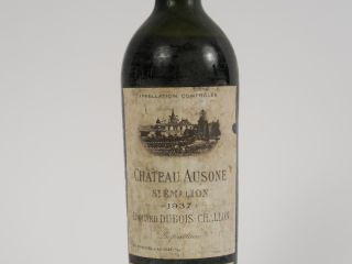 1 BOUTEILLE CHÂTEAU AUSONE 1er GCC ST EMILION - 1937 - MEP/EF/CAPS LA