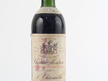 1 BOUTEILLE CHÂTEAU MONTROSE GCC ST ESTEPHE - 1959 - HEP/ET/CAPS LEGER