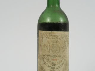 1 BOUTEILLE CHÂTEAU PICHON LONGUEVILLE BARON GCC PAUILLAC - 1959 - BEP