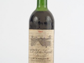 Vente aux enchères 1 BOUTEILLE CHÂTEAU YON FIGEAC GCC ST EMILION - 1964 - HEP/EF