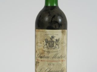1 BOUTEILLE CHÂTEAU MONTROSE GCC ST ESTEPHE - 1970 - BG+/ES