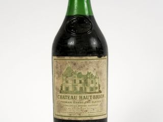 Vente aux enchères 1 BOUTEILLE CHÂTEAU HAUT BRION 1er GCC GRAVES - 1972 - 4 CM/EF