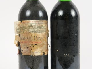 2 MAGNUMS CHÂTEAU PAVIE 1er GCC ST EMILION - 1975 - 1 LB/1 HEP++/1 SE 