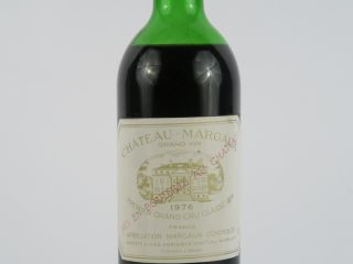 Vente aux enchères 1 BOUTEILLE CHÂTEAU MARGAUX 1er GCC MARGAUX - 1976 - HEP-MEP