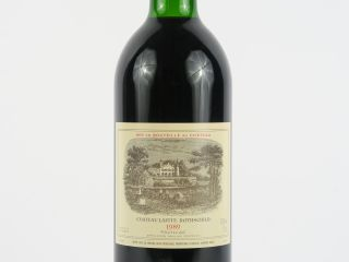 Vente aux enchères 1 BOUTEILLE CHÂTEAU LAFITE ROTHSCHILD 1er GCC PAUILLAC - 1989 - BG