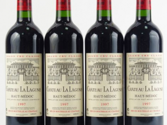 Vente aux enchères 4 BOUTEILLES CHÂTEAU LA LAGUNE GCC HAUT MEDOC - 1997