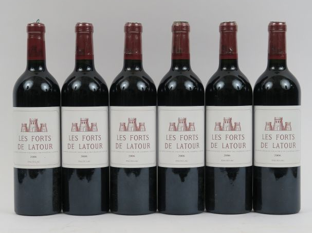 6 BOUTEILLES LES FORTS DE LATOUR PAUILLAC - 2006