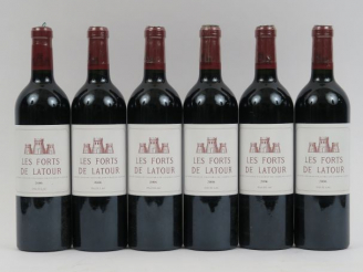 Vente aux enchères 6 BOUTEILLES LES FORTS DE LATOUR PAUILLAC - 2006