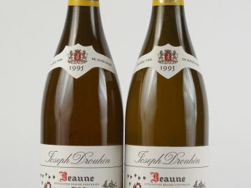 2 BOUTEILLES BEAUNE 'CLOS DES MOUCHES' J. DROUHIN BLANC - 1995
