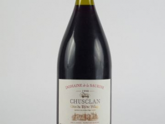 Vente aux enchères 1 MAGNUM CHUSCLAN DOMAINE DE LA SAURINE CÔTES DU RHÔNE VILLAGES - 1998