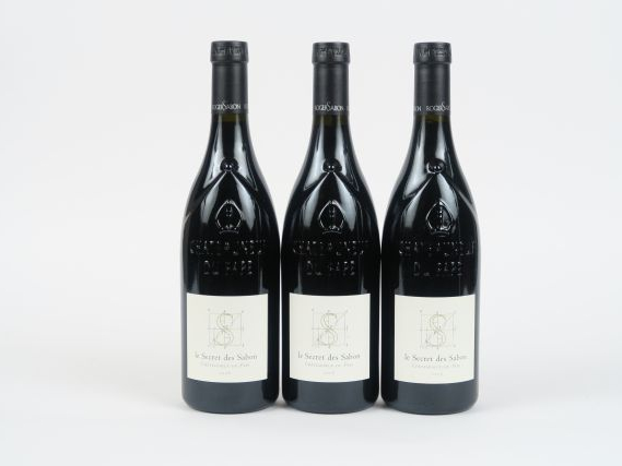 3 BOUTEILLES CHATEAUNEUF DU PAPE 'LE SECRET DES SABON' - 2006