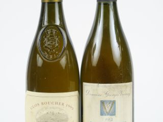 Vente aux enchères 2 BOUTEILLES CONDRIEU : 1 CLOS BOUCHER DELAS 1999 - 1 DOMAINE GEORGES 