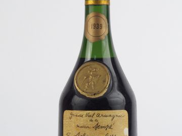 1 BOUTEILLE GRAND VIEIL ARMAGNAC SEMPE 42° - 1939