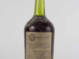 Vente aux enchères 1 MAGNUM ARMAGNAC CHAPOULIE - 1947 - N°129/1004