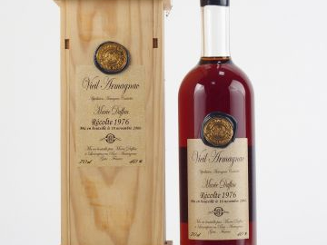 1 BOUTEILLE VIEIL ARMAGNAC MARIE DUFFAU - 1976 - MISE 2006