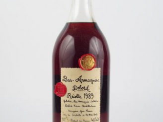 Vente aux enchères 1 MAGNUM BAS ARMAGNAC DELORD - 1989