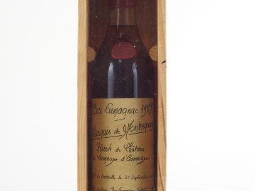 1 BOUTEILLE BAS ARMAGNAC MARQUIS DE MONTESQUIOU - 1989 - MISE 2001/COF