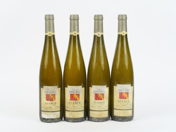 4 BOUTEILLES ALSACE DOMAINE MARCEL DEISS - 2004 - ES