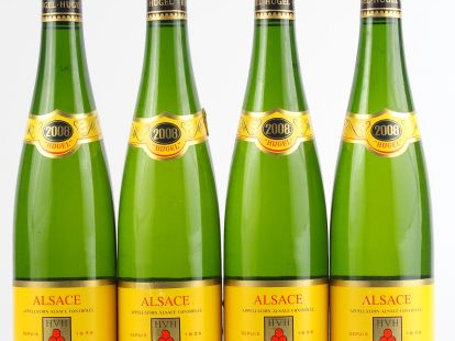4 BOUTEILLES SYLVANER J. HUGEL - 2008