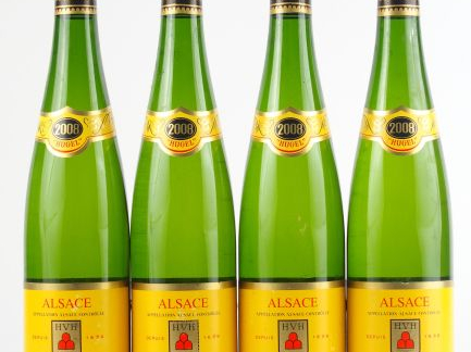 4 BOUTEILLES GEWURZTRAMINER J.HUGEL - 2008