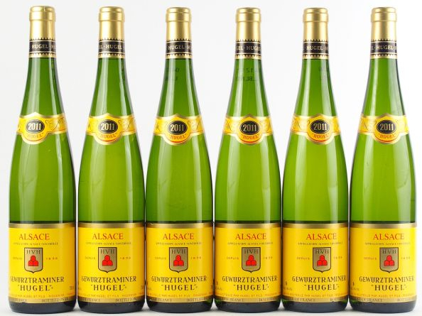 6 BOUTEILLES GEWURZTRAMINER J. HUGEL - 2011
