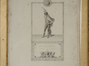 	Paire de gravures en noir d’après Isabey « Colonel des Hussards » et 