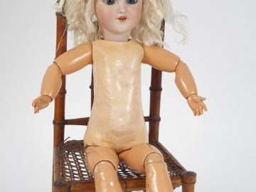 Poupée allemande tete Simon et Halbig montée sur corps hybride SFBJ, v