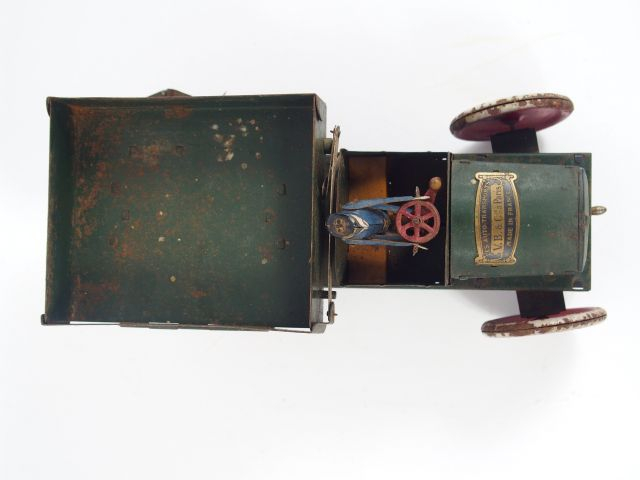 Les auto transports de VB, jouet français début XXème mécanique avec c